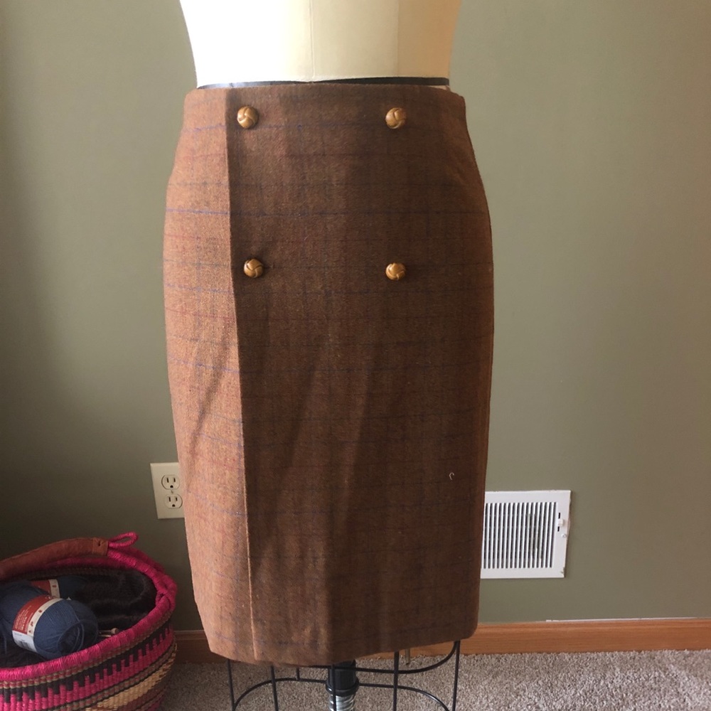 Miss patina UK retro tweed skirt